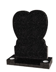 absolute black tombstone