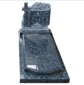 blue pearl granite tombstone