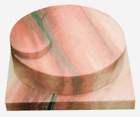 pink marble monument