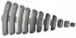 Zinc Clip On wheel weight AB80Z