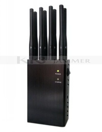 8 Antennas Handheld Jammer