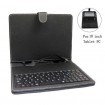 10 Inch Tablet PC USB keyboard Leather Case