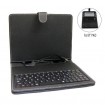 Leather Case with keyboard for 8 Inch Tablet PC