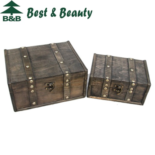 home decoration antique wooden box (FD-01190)