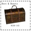 home decoration antique wooden box (HAC6-143)