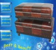 antique leather wooden furniture BK11A004