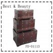antique wooden storage boxes FD-01113