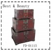 antique wooden storage boxes FD-01115