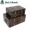 antique wooden suitcase box(FD-01153)