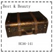 home decoration antique wooden box (HCA6-141)
