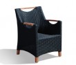 Outdoor rattan chair