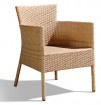 Outdoor rattan chair