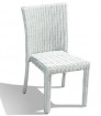 rattan armless chair -2003