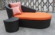 wicker patio chaise lounger