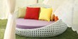 leisure rattan chaise lounge-S-3056