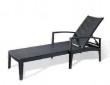 outdoor rattan sunbed