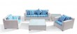 Rattan sofa 4302-W