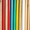 PVC coated wooden broom handle 14