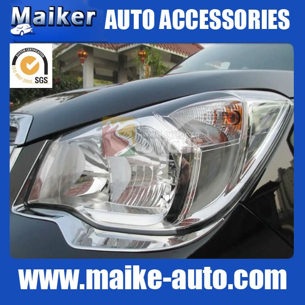 suburu forester 2013 chrome tail light lamp cover