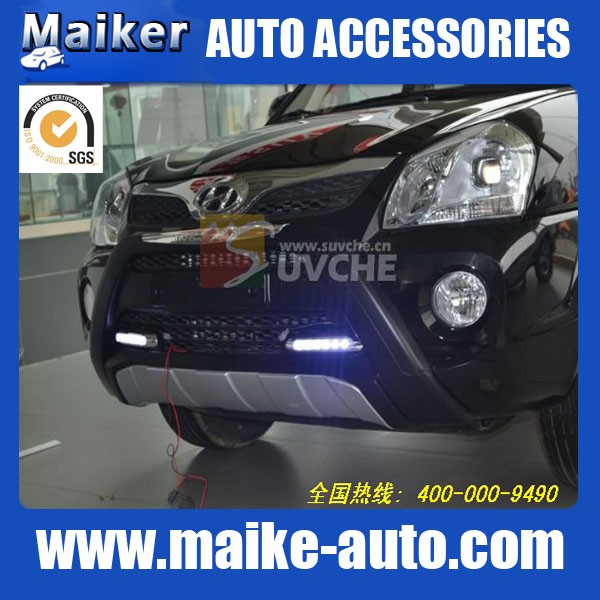 LED front bumper guard for tucson 2013+