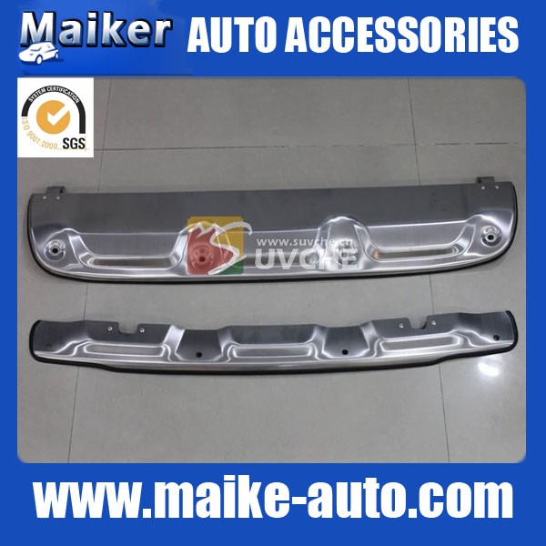 crv stainless steel car bumper plate, bumper skid