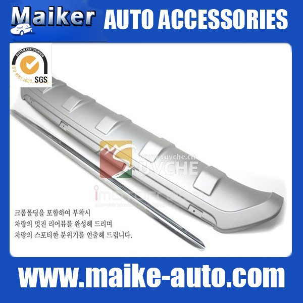 hyundai ix35 10+ abs plastic car bumper plate