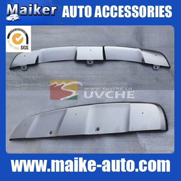 x6 e71 front&rear bumper guard skid plate