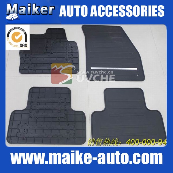 Rubber car mat for land rover evoque