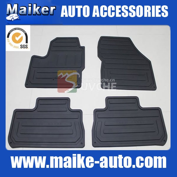 Rubber car mat for land rover freelander2