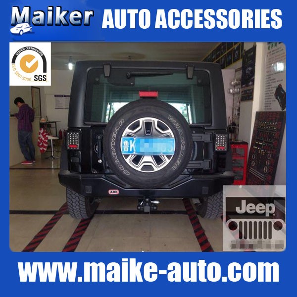 chrome jeep wrangler tail lamp led tail lamp