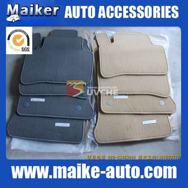 mercedes benz glk x204 2008 up wool rubber car mat