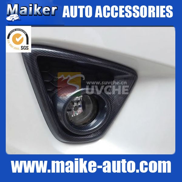 Mazda CX-5 chrome front fog lamp cover