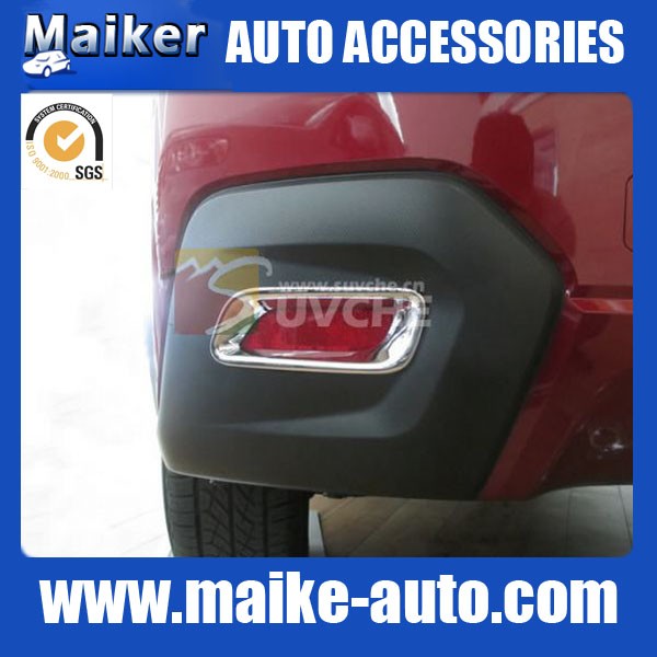 subaru parts subaru xv chrome rear fog lamp cover