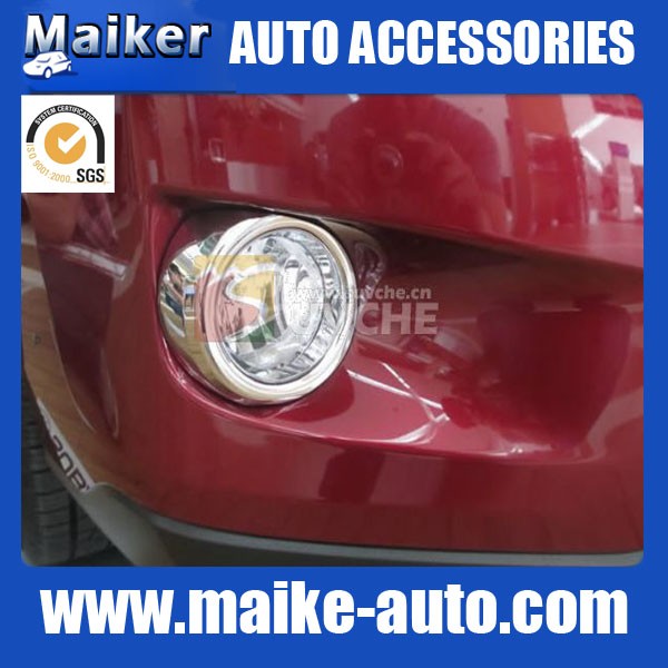 subaru xv chrome car parts front fog light cover