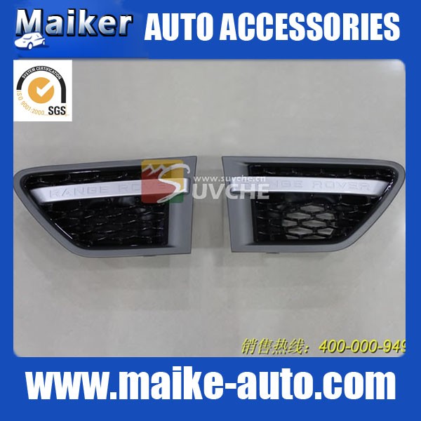chrome vent cover for range rover sport