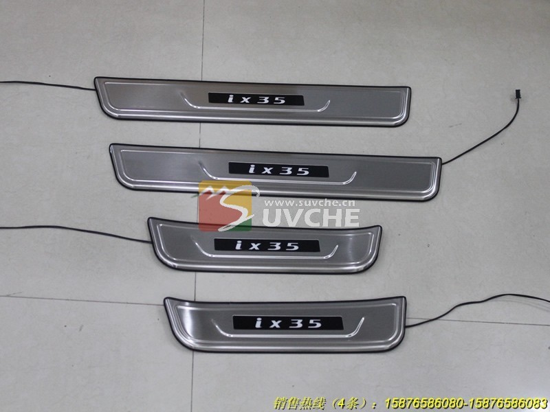 lighted door sills,led door sill plate for hyundai