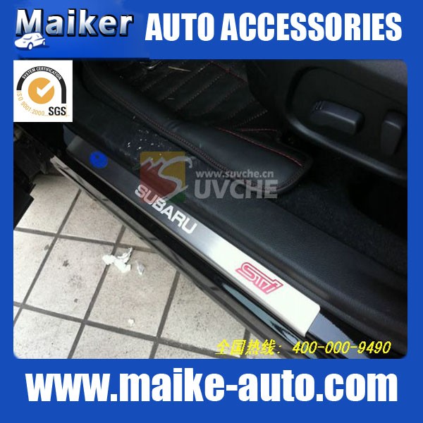 subaru forester 2013 door sill scuff plate
