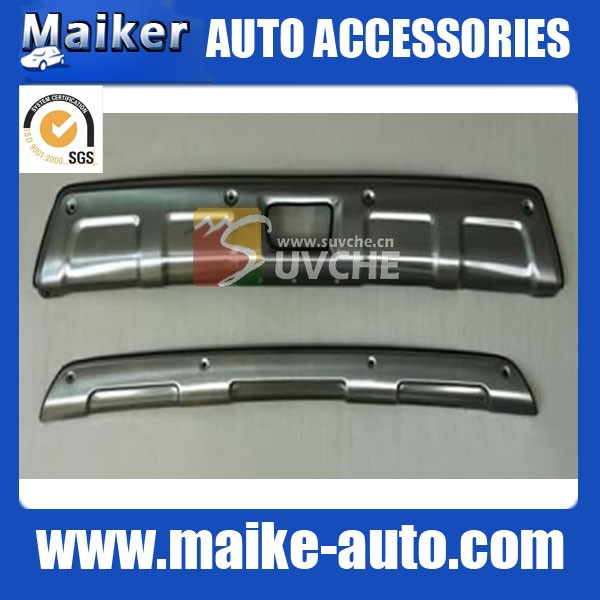 subaru xv stainless steel car bumper plate