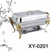 Titanium-Plated Square Stove with Tiger-Feet