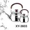 Stainless steel whistling teapot