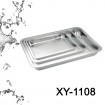 Stainless steel food tray
