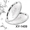 Stainless steel oval flower tray/serving tray