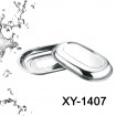 Stainless steel oval plate