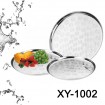Stainless steel round tray/serving tray