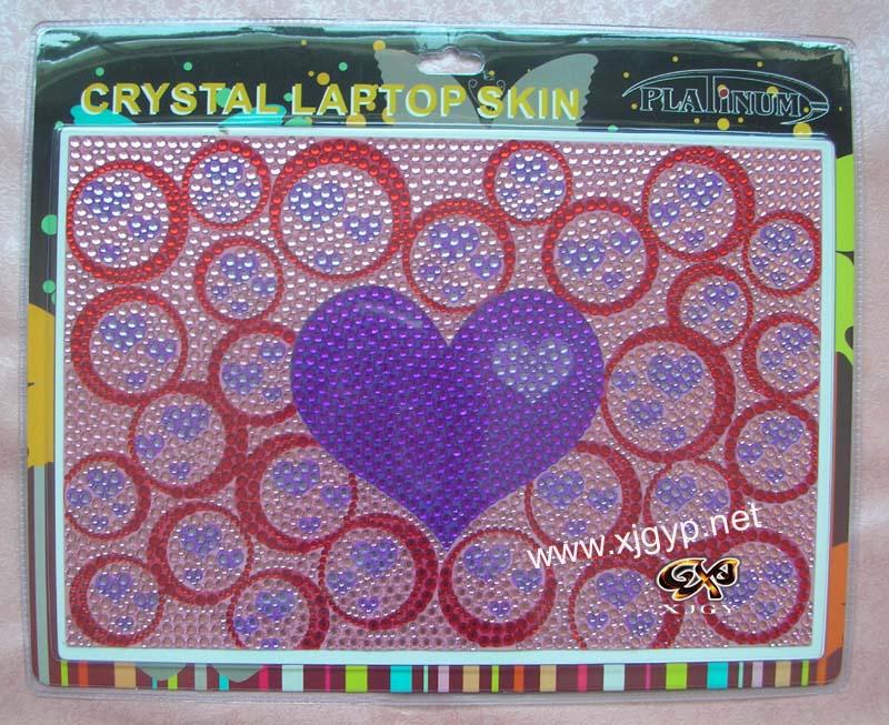 2011 HOT STICKER-- rhinestone laptop case--XJNB62