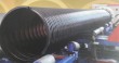 HDPE steel reinforced winding drainage pipe machin