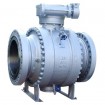 Cast steel trunnion ball valve