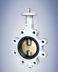 Slim-disc butterfly valve