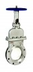 Knife gate valve with bonnet