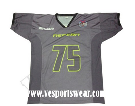 new sublimated American football jersey